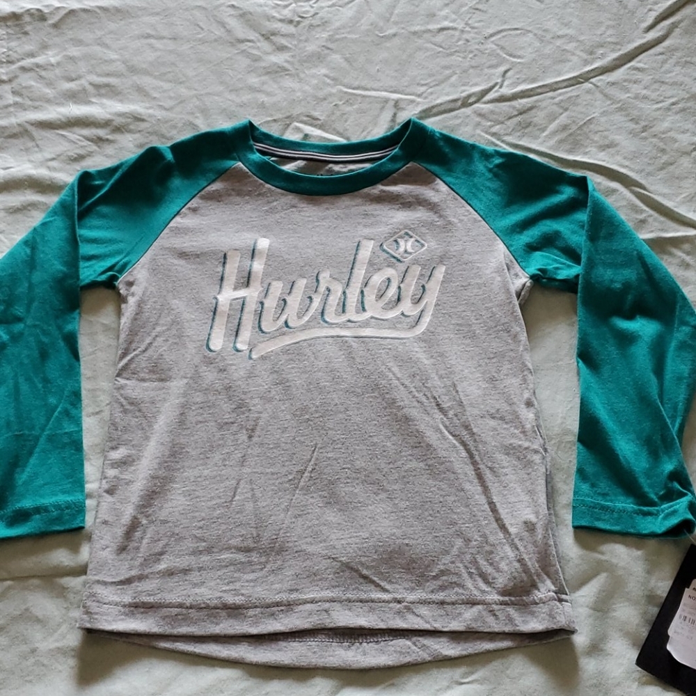 NEW Hurley Baseball Style Tee